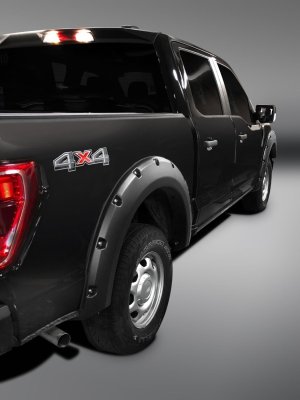 Ford F-150 Fender Flares - Husky Liners - Pocket Style - Matte-Black - `21-`25